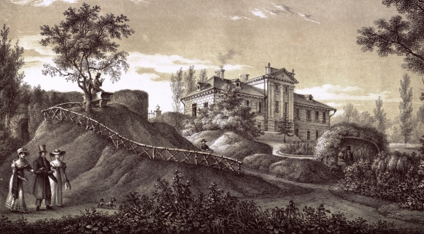  "Widok Domu we wsi Telacze należącego do Stanisława Ciwinskiego w Cyrkule Brzezańskim" Antoniego Langego.  