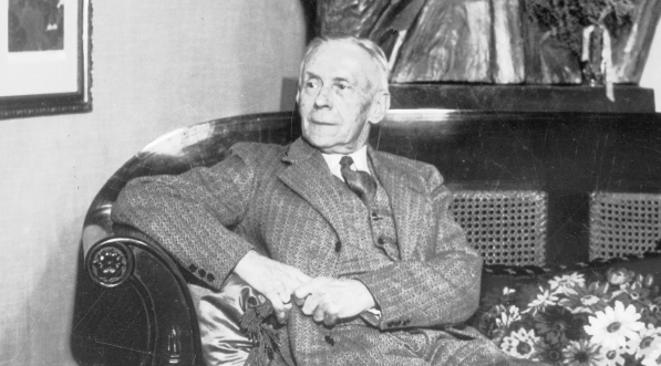  Ludwik Solski, aktor, reżyser, dyrektor teatru w 1935 roku.  