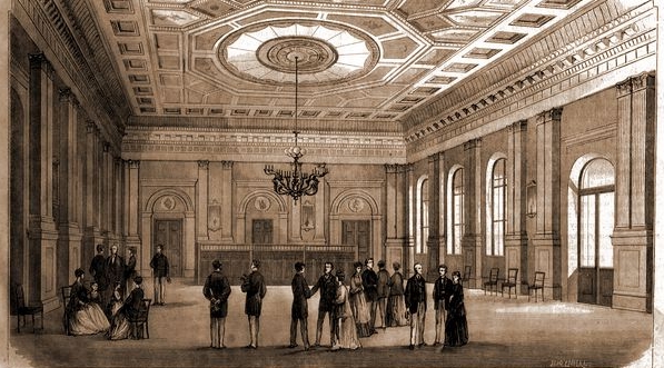  Sala koncertowa w Dolinie Szwajcarskiej, II poł. XIX w.  