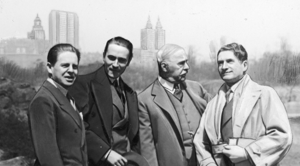  Artyści polscy podczas pobytu w Nowym Jorku w 1932 r.  