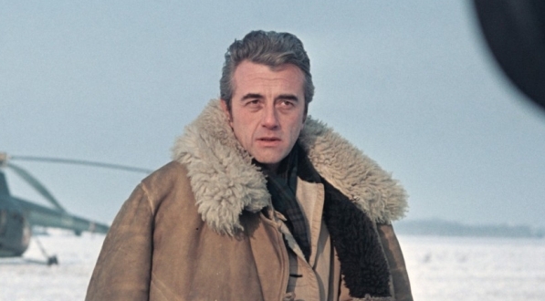  Andrzej Łapicki w filmie Andrzeja Wajdy "Wszystko na sprzedaż" z 1968 roku.  