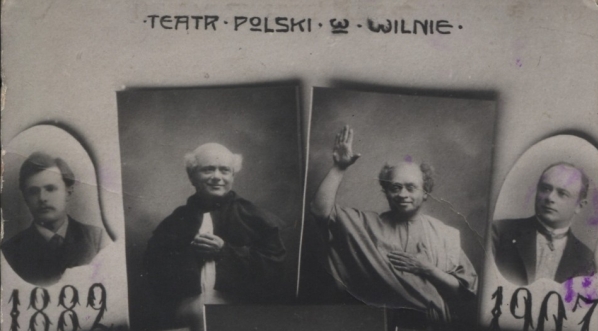  Józef Popławski  w kreacjach scenicznych  (1907 r.)  