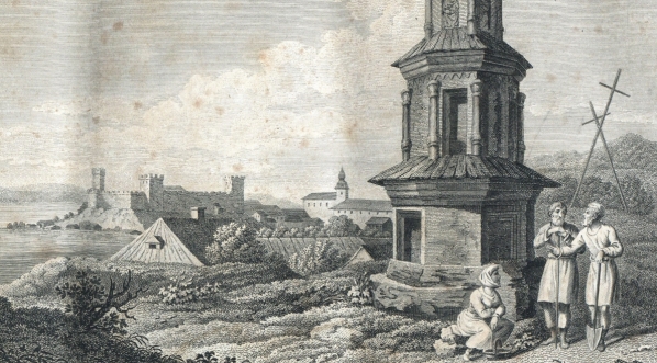  "Widok Zamku w Łucku na Wołyniu, rysowała Anna z Tyszkiewiczów Hr. Potocka".  