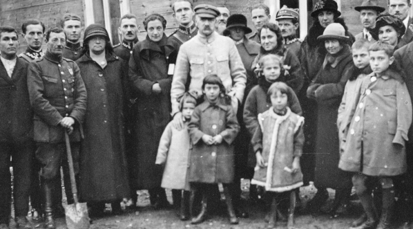  Józef Piłsudski w Druskienikach w latach 1924 - 1926.  