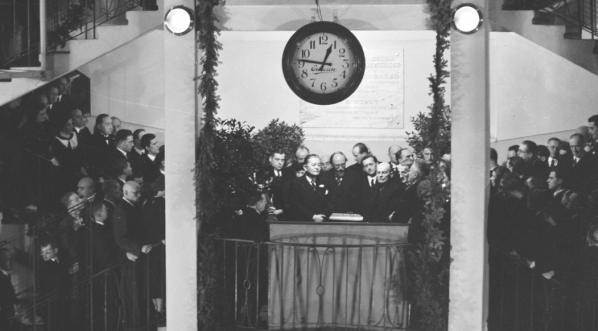  Jubileusz 25 lecia istnienia "Ilustrowanego Kuriera Codziennego" w Krakowie, grudzień 1935 roku.  