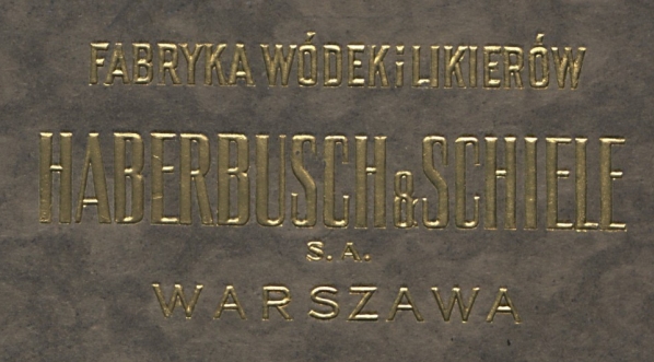  Hurtowy cennik Fabryki Wódek i Likierów (prowincjonalny) Habrbusch i Schiele S.A. (1928 r.)  