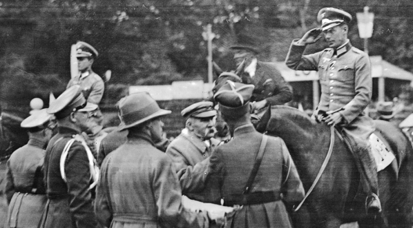  VII Oficjalne Międzynarodowe Zawody Konne w Warszawie w  czerwcu 1934 roku.  