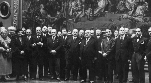  Wycieczka prawników rumuńskich w Krakowie 16.10.1936 r.  