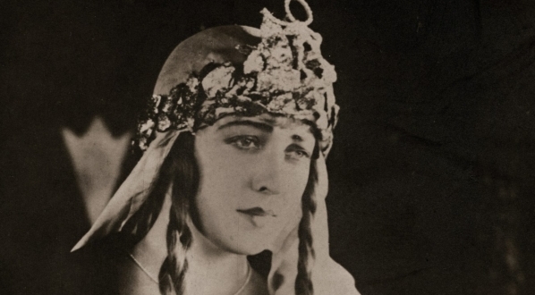  Maria Malicka w filmie Henryka szaro "Zew morza" z 1927 roku.  