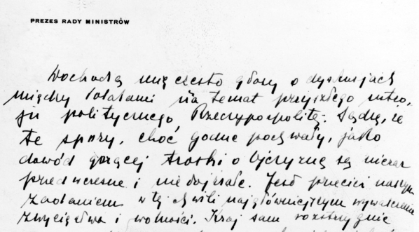  Fotokopia listu gen. Władysława Sikorskiego do rodaków. (1942 r.)  