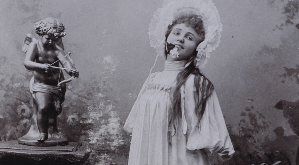  Michalina Łaska w kreacji scenicznej.  