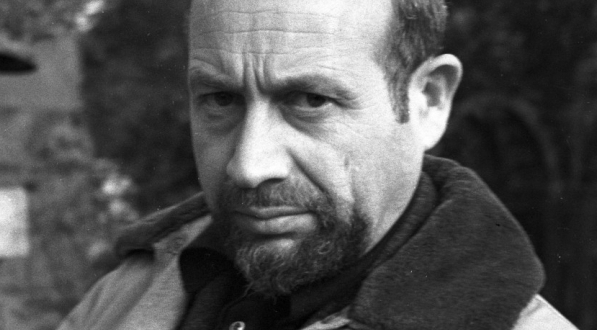  Kurt Weber w trakcie kręcenia zdjęć do filmu Aleksandra Ścibora-Rylskiego "Sąsiedzi" w 1969 roku.  