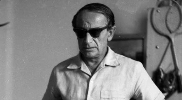  Aktor Stefan Niemirowski i reżyser Wadim Berestowski podczas realizacji filmu "Dzieci z naszej szkoły" w latach 1968-1971.  