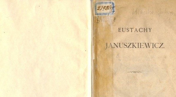  Julian Klaczko, "Eustachy Januszkiewicz" (strona tytułowa)  