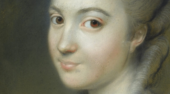  "Portret Aleksandry z Pernettów, 1 voto Issaure, 2 voto generałowej Zajączkowej"  Louisa Françoisa Marteau.  