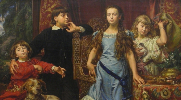  "Portret dzieci artysty" Jana Matejki.  