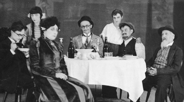  Przedstawienie "Bronx-Expres" Josipa Dymova w Teatrze Miejskim im. Juliusza Słowackiego w Krakowie w 1928 roku.  