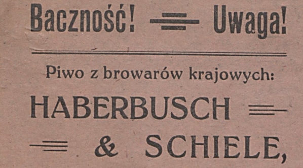  Ulotka promocyjna (lata dwudzieste XX w.)  