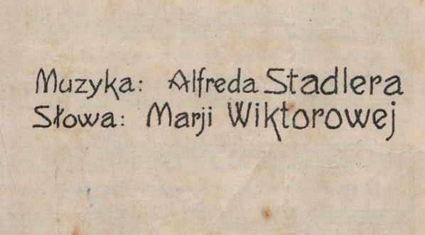  Alfred Stadler "Kantata na X. Zjazd Polskich Inżynierów Kolejowych w Stanisławowie" (strona tytułowa)  