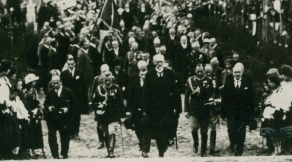  Prezydent Stanisław Wojciechowski na Cmentarzu Obrońców Lwowa 6.09.1924 r.  