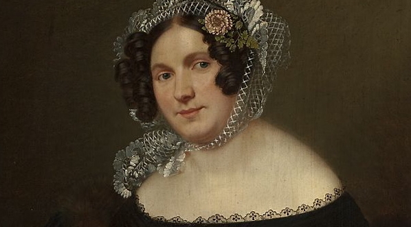  "Portret Barbary z Mazurowskich Kryłów"  Fanciszka  Pfanhausera.  