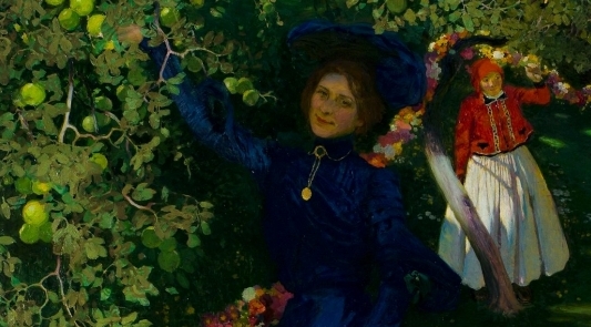  "Dziwny ogród" Józefa Mehoffera.  