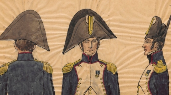  "Oficer piechoty Armii Księstwa Warszawskiego (Karol Różycki)" Bronisława Gembarzewskiego.  