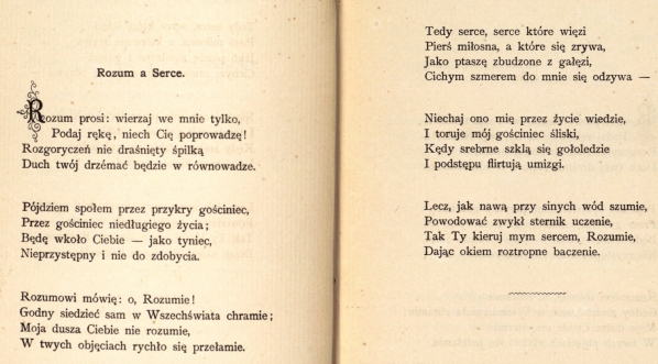 "Rozum a Serce" Wacława Liedera.  