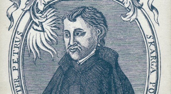  Piotr Skarga, grafika portretowa (autor wzoru: Johann Christian  Sander)  