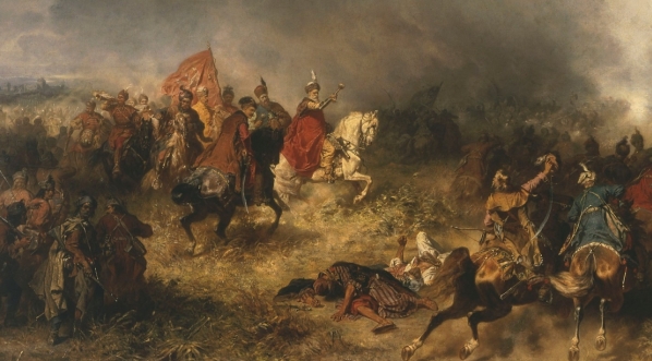  "Bitwa pod Chocimiem" (lub "Chodkiewicz pod Chocimiem") Józefa Brandta.  