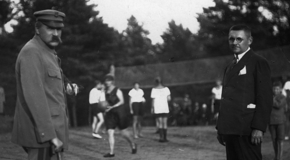  Józef Piłsudski w Druskienikach  26.07.1926 r.  