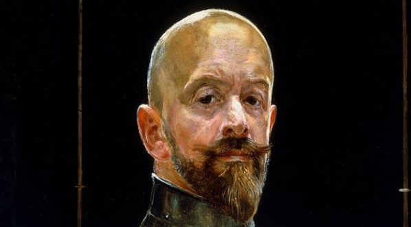  "Autoportret w zbroi" Jacka Malczewskiego.  