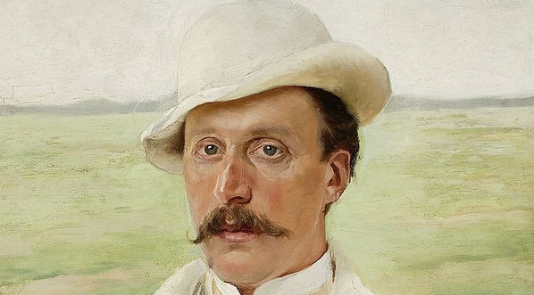  "Portret Leopolda Méyeta" namalowany przez Stanisława Lentza.  