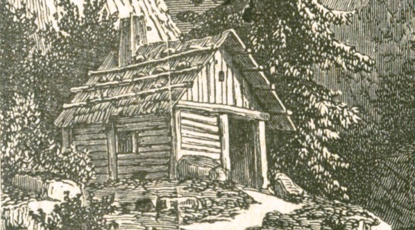  "Wąwóz w Kościeliskach."  