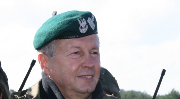  Szef SG WP na ćwiczeniu ,,ANAKONDA" w Drawsku 24.09.2008 r.  