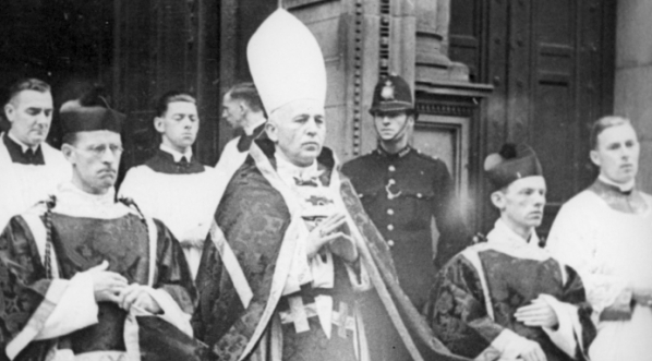  Uroczystości pogrzebowe po śmierci gen. W. Sikorskiego w Londynie w lipcu 1943 roku.  