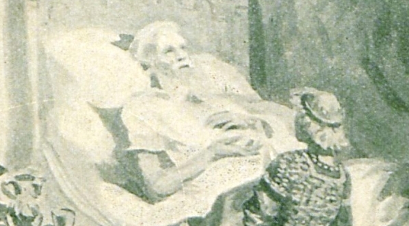  "Kazimierz ukląkł przy łożu" Miłosza Kotarbińskiego.  