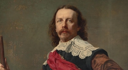  "Abraham Willet (1825-1888) kolekcjoner sztuki w stroju z XVII wieku.7" Andrzeja Mniszcha.  