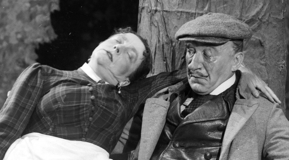  Przedstawienie "Rozbitki" Józefa Blizińskiego w Teatrze Miejskim im. Juliusza Słowackiego w październiku 1935 roku.  