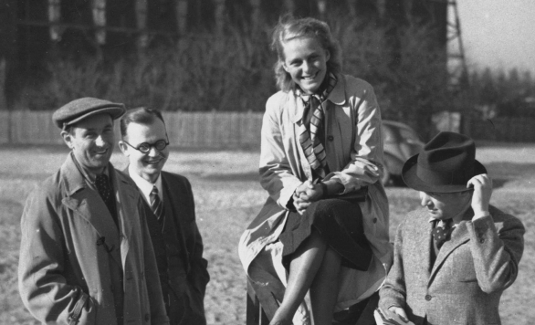  Próbny lot balonu "Toruń" znak SP-ANK przed lotem do stratosfery 14.051938 r.  