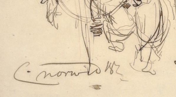  Cyprian Kamil Norwid "Śmierć, starzec i dzieci" (po 1877 r.)  