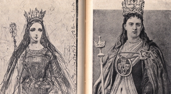  Portrety imaginacyjne królowej Jadwigi wykonane przez Jana Matejkę.  