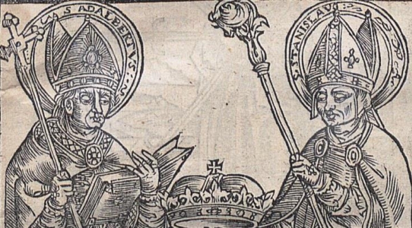  Wizerunki świętych Wojciecha i Stanisława.  