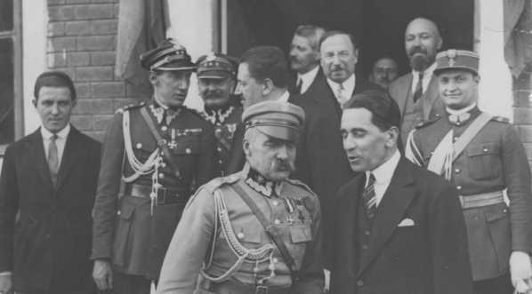  Wizyta Marszałka Polski Józefa Piłsudskiego w Rumunii. (fot. J. Berman, wrzesień 1928 r.)  
