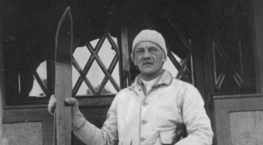  Marszałek Sejmu Kazimierz Świtalski podczas pobytu w Zakopanem w 1935 roku.  