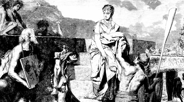  "Rozbitek. Podług własnego obrazu rysował Henryk Siemiradzki."  