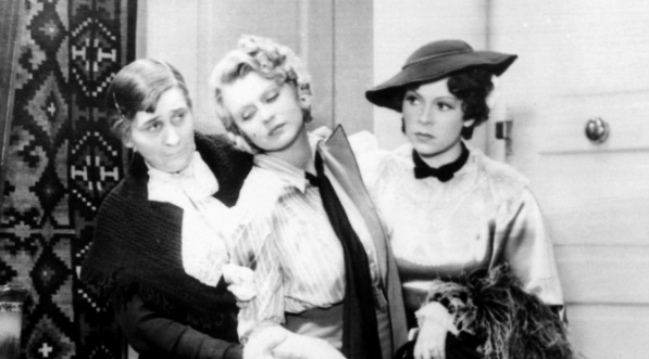  Scena z filmu Mieczysława Znamierowskiego "Córka generała Pankratowa" z 1934 roku.  