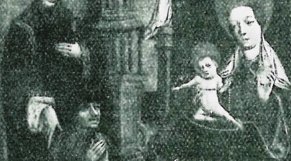  Jan Kot sportretowany na Epitaphium toruńskim.  