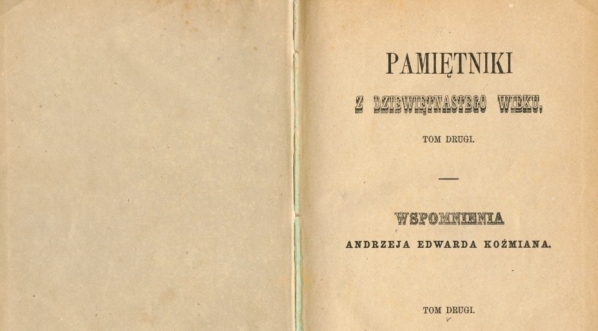  Andrzej Edward Koźmian, "Wspomnienia Andrzeja Edwarda Koźmiana" (strona tytułowa)  