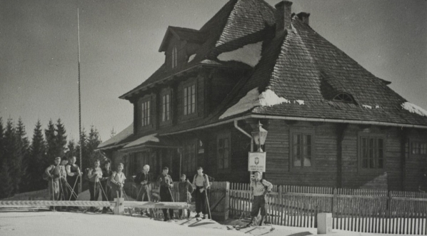 Bieszczady-Gorgany, placówka Straży Granicznej na Przełęczy Wyszkowskiej. (fot. Adam Lenkiewicz)  